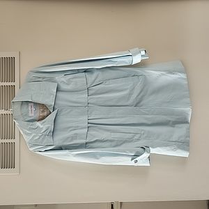 Calvin Klein baby baby blue peacoat spring dress coat light blue dress coat